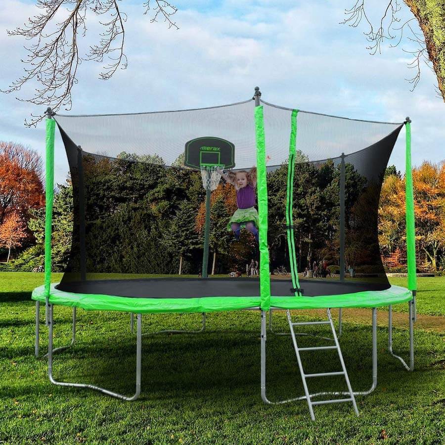 How To Put A Basketball Hoop On A Trampoline