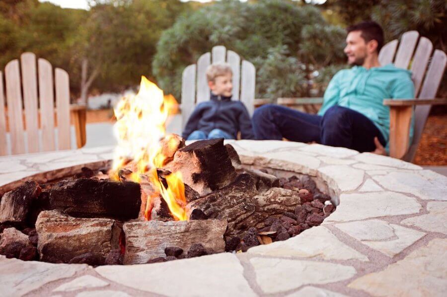 Can You Use a Fire Pit Under a Covered Patio
